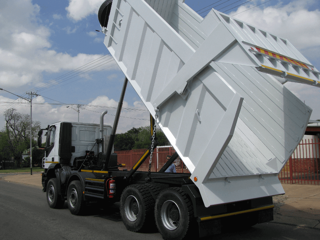 20m³ Tipper chain tailgate